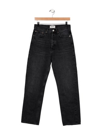 AGOLDE High-Rise Straight Leg Jeans