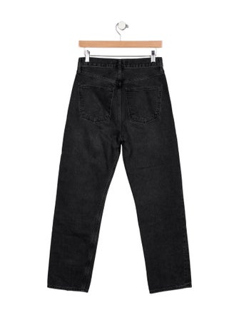 AGOLDE High-Rise Straight Leg Jeans