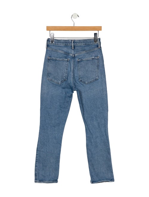 AGOLDE High-Rise Straight Leg Jeans