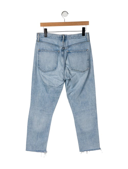 AGOLDE High-Rise Straight Leg Jeans