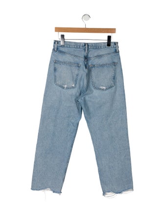 AGOLDE High-Rise Straight Leg Jeans
