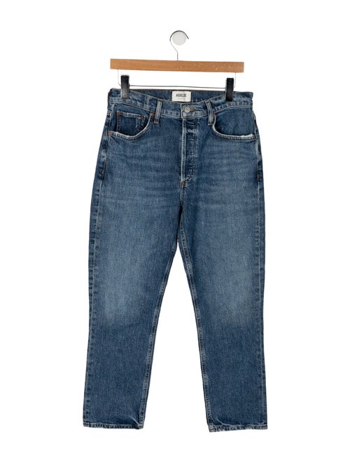 AGOLDE High-Rise Straight Leg Jeans