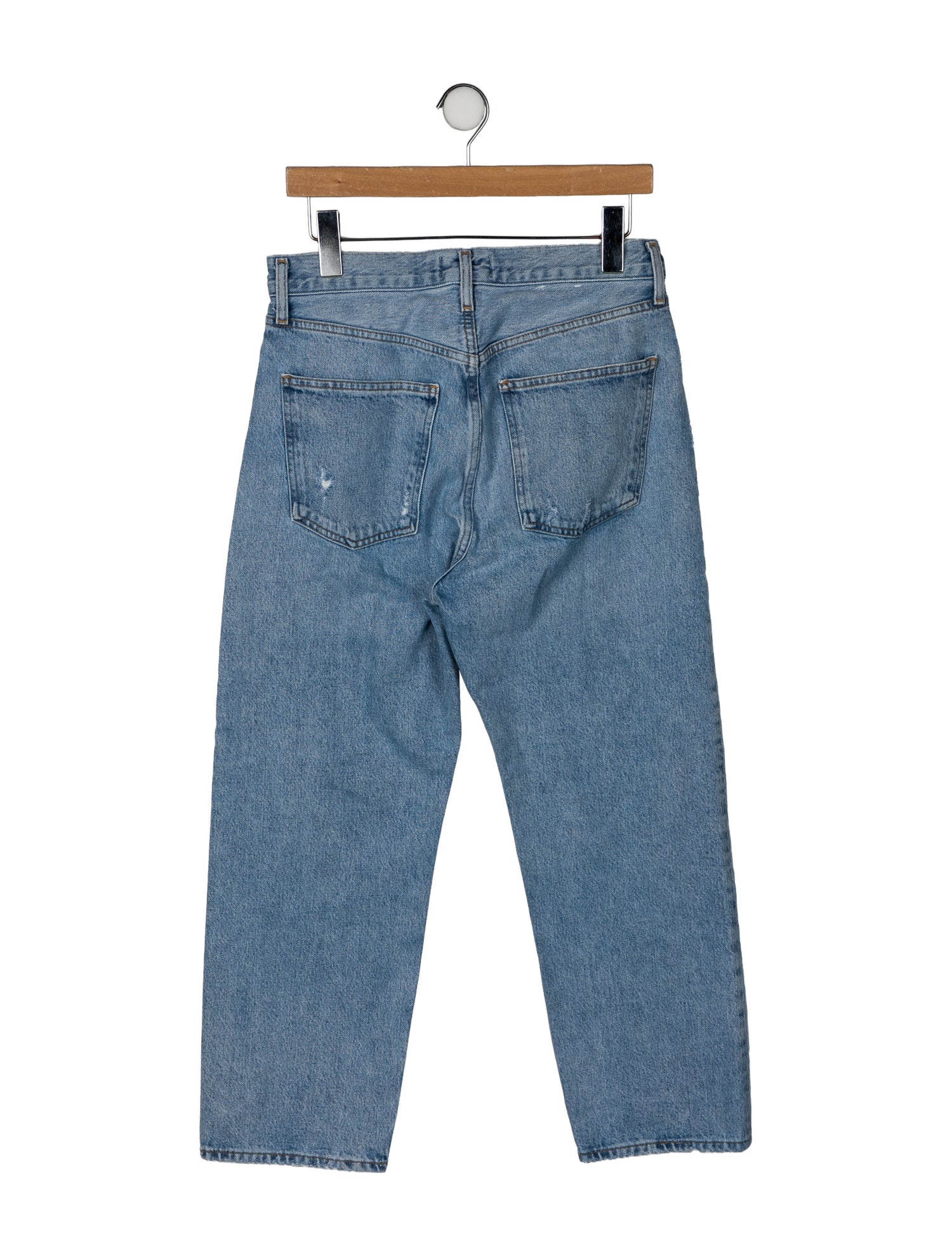 AGOLDE High-Rise Straight Leg Jeans