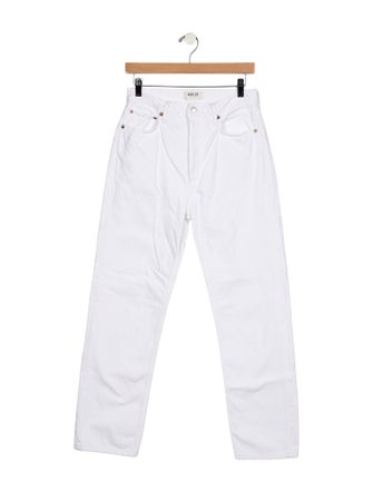 AGOLDE High-Rise Straight Leg Jeans