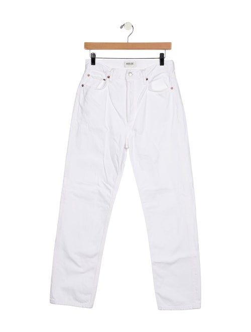 AGOLDE High-Rise Straight Leg Jeans