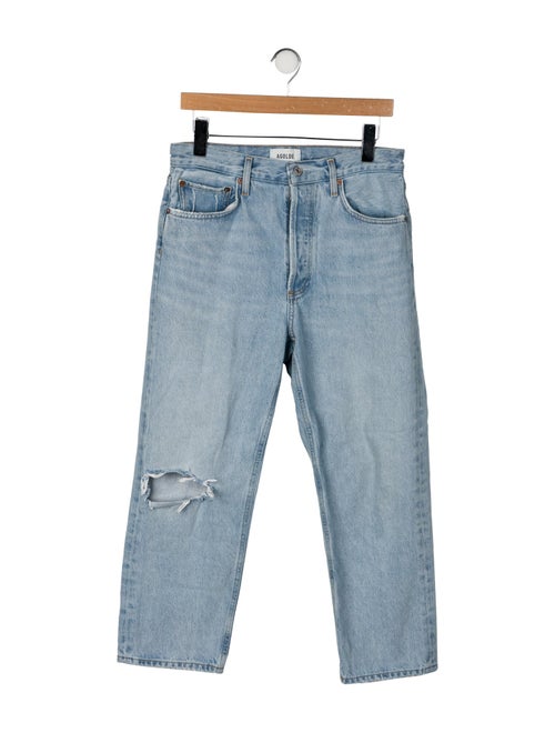 AGOLDE High-Rise Straight Leg Jeans