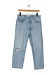 AGOLDE High-Rise Straight Leg Jeans
