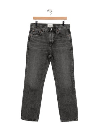 AGOLDE High-Rise Straight Leg Jeans