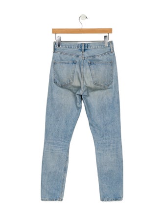 AGOLDE Mid-Rise Skinny Leg Jeans