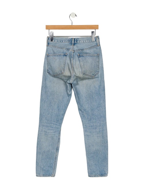 AGOLDE Mid-Rise Skinny Leg Jeans