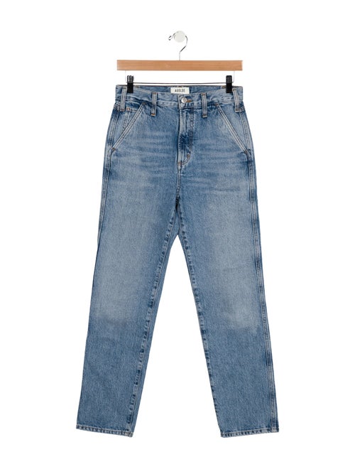 AGOLDE High-Rise Straight Leg Jeans