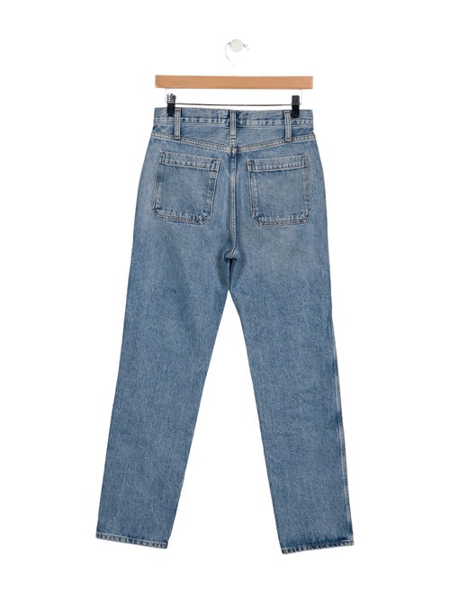 AGOLDE High-Rise Straight Leg Jeans