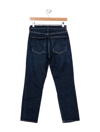 AGOLDE Mid-Rise Straight Leg Jeans