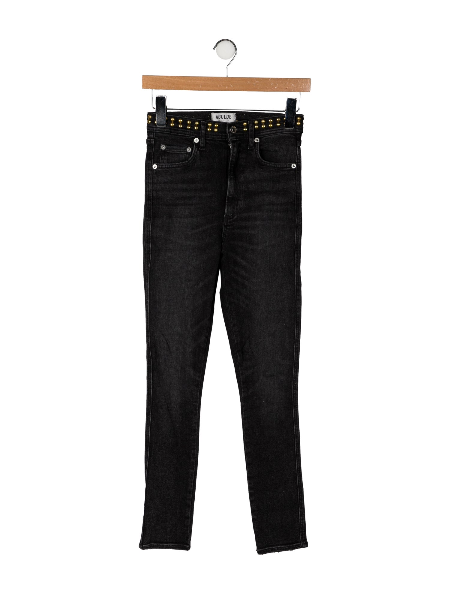 AGOLDE Mid-Rise Skinny Leg Jeans