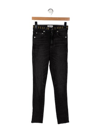 AGOLDE Mid-Rise Skinny Leg Jeans