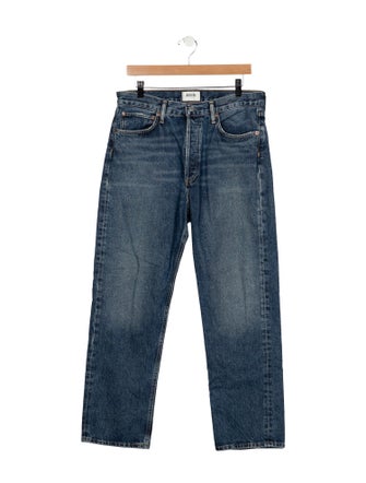AGOLDE High-Rise Straight Leg Jeans