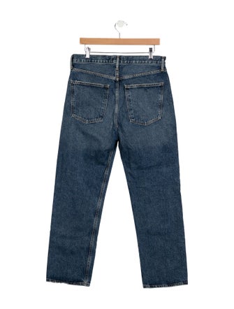 AGOLDE High-Rise Straight Leg Jeans