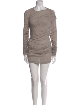 AGOLDE Scoop Neck Mini Dress