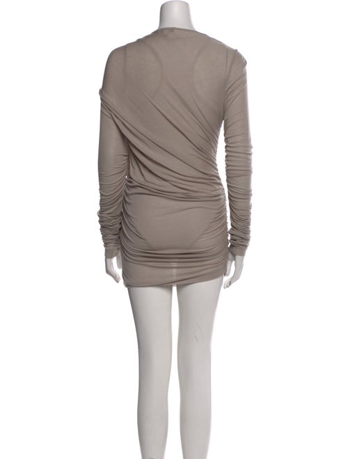 AGOLDE Scoop Neck Mini Dress