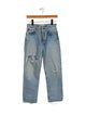 AGOLDE High-Rise Straight Leg Jeans