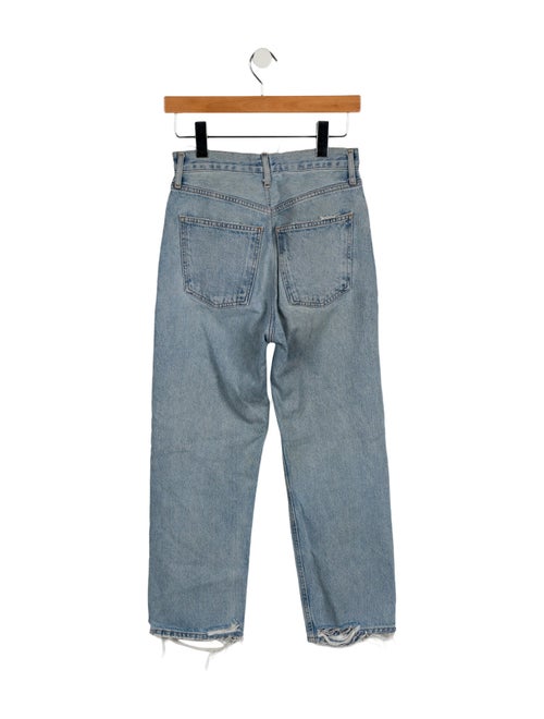 AGOLDE High-Rise Straight Leg Jeans