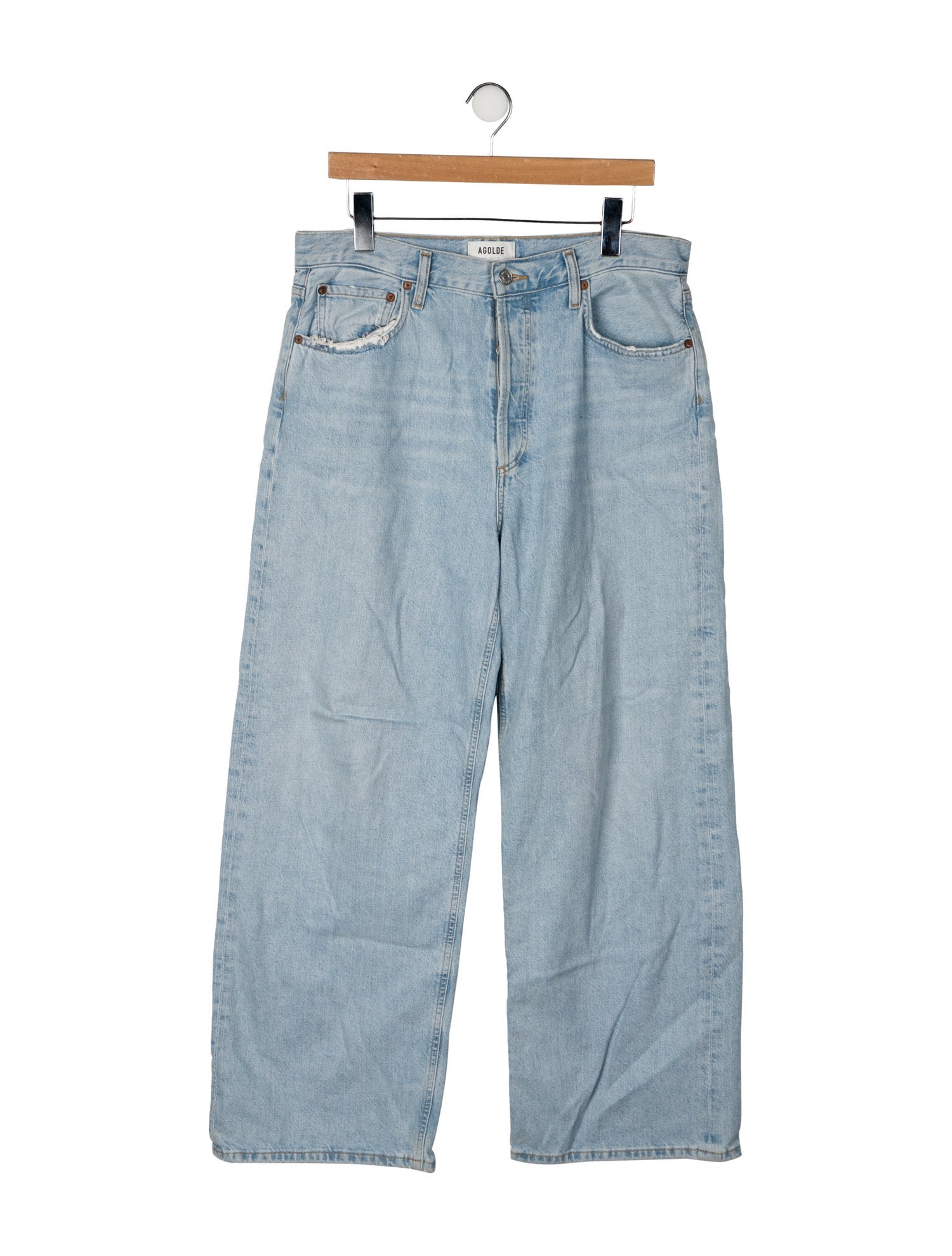 AGOLDE High-Rise Wide Leg Jeans