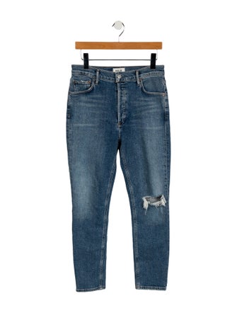 AGOLDE High-Rise Skinny Leg Jeans