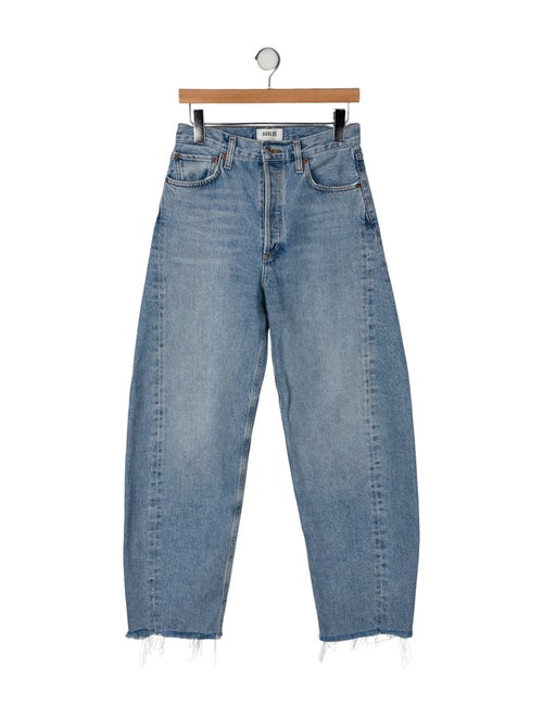 AGOLDE High-Rise Straight Leg Jeans