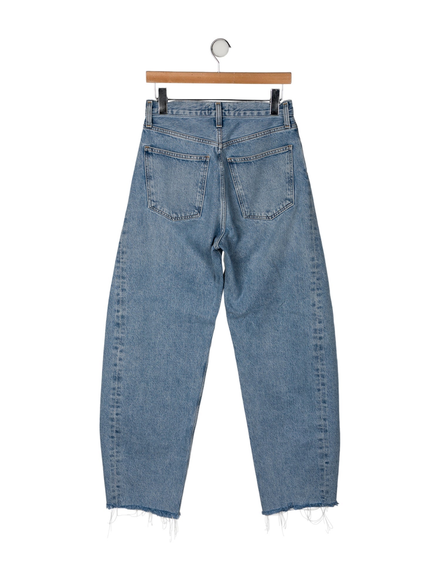AGOLDE High-Rise Straight Leg Jeans