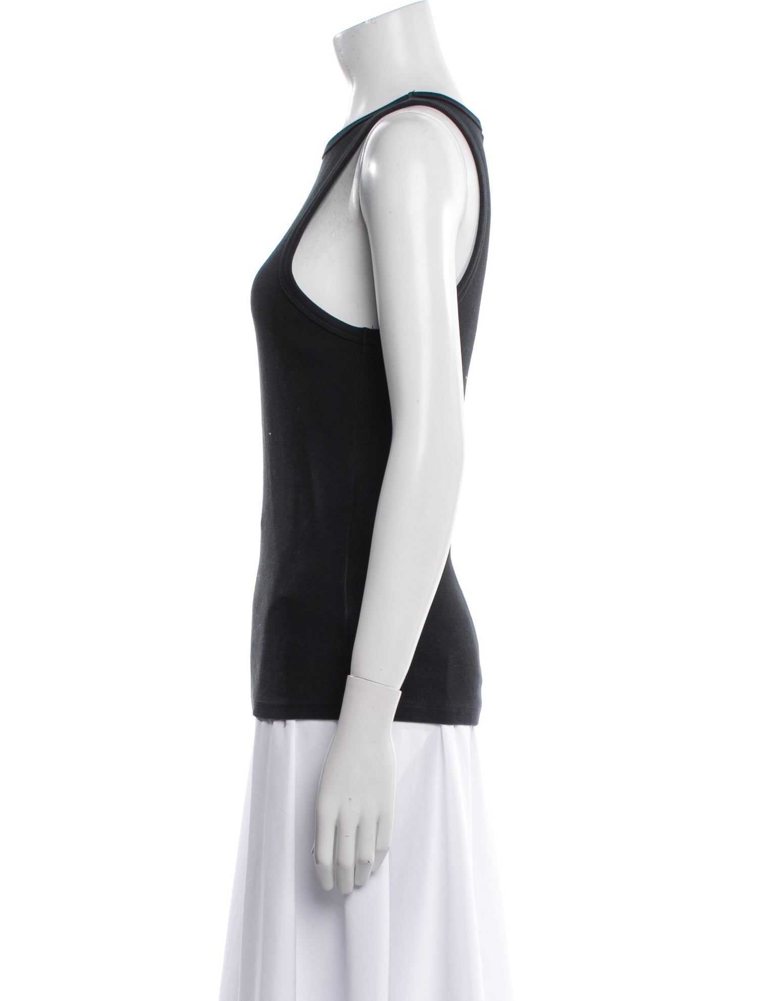 AGOLDE Crew Neck Sleeveless Top