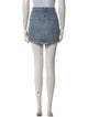 AGOLDE Distressed Accents Mini Skirt