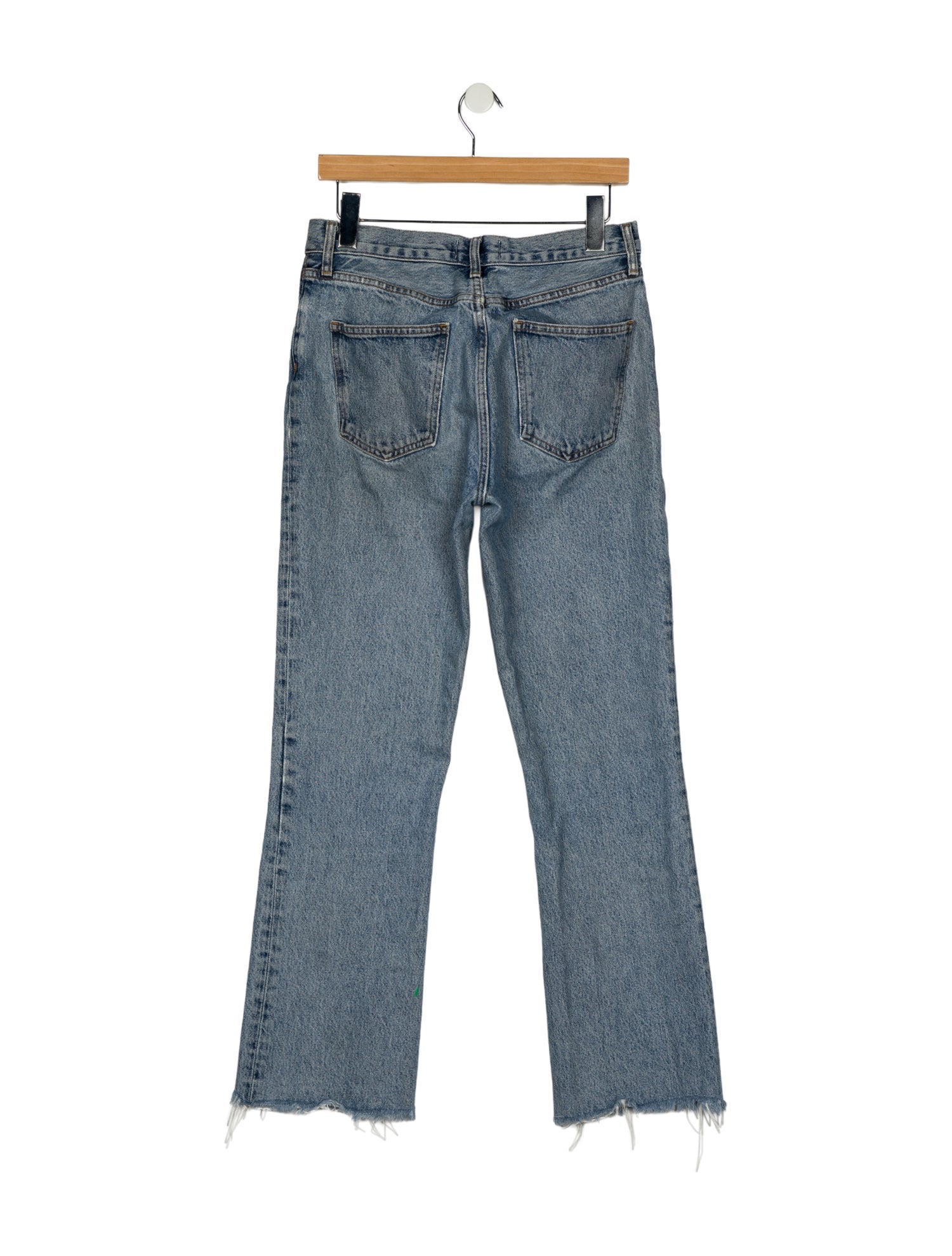 AGOLDE Mid-Rise Straight Leg Jeans