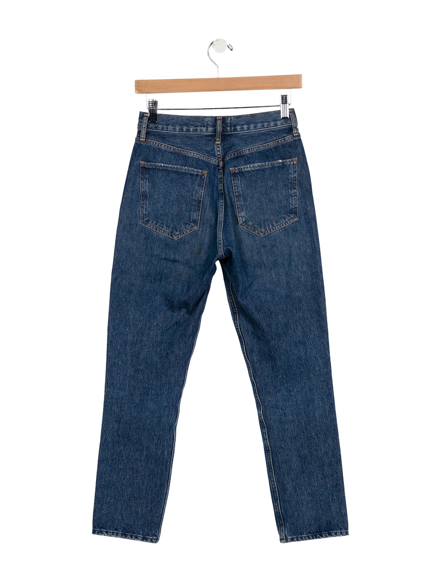 AGOLDE Mid-Rise Skinny Leg Jeans