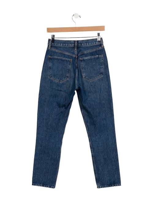 AGOLDE Mid-Rise Skinny Leg Jeans