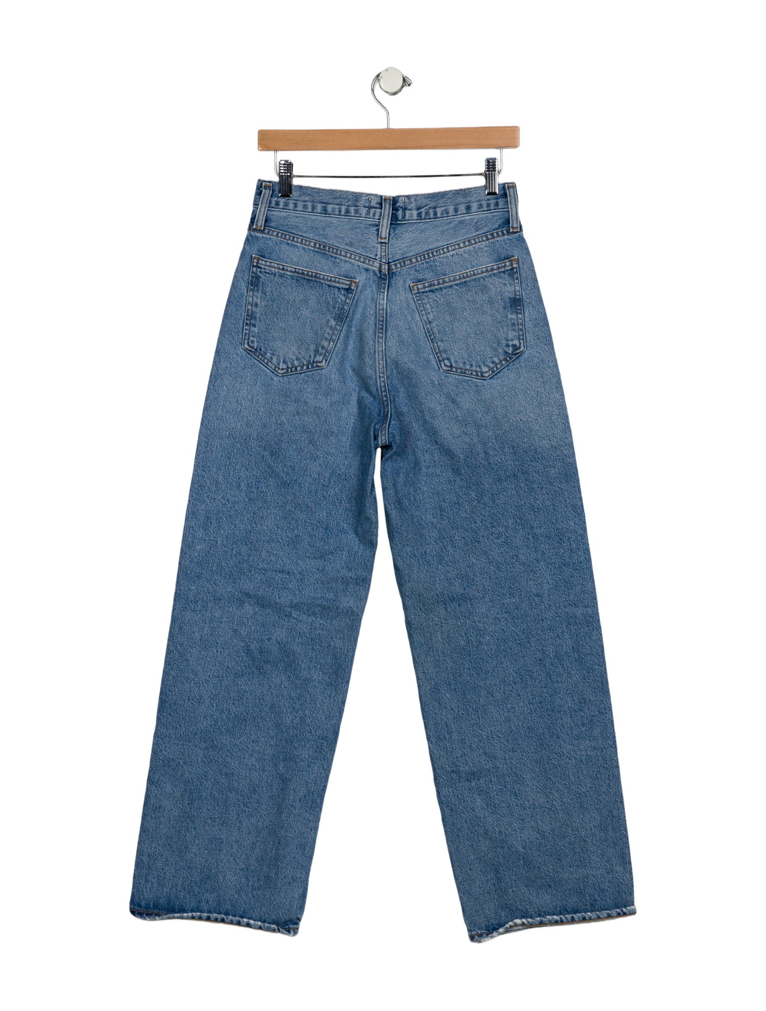 AGOLDE Low-Rise Wide Leg Jeans