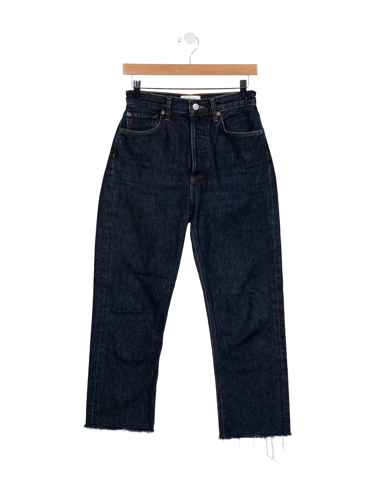 AGOLDE High-Rise Straight Leg Jeans