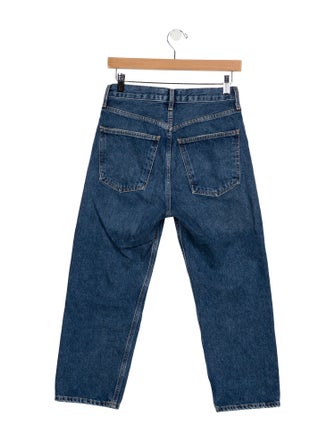 AGOLDE High-Rise Straight Leg Jeans