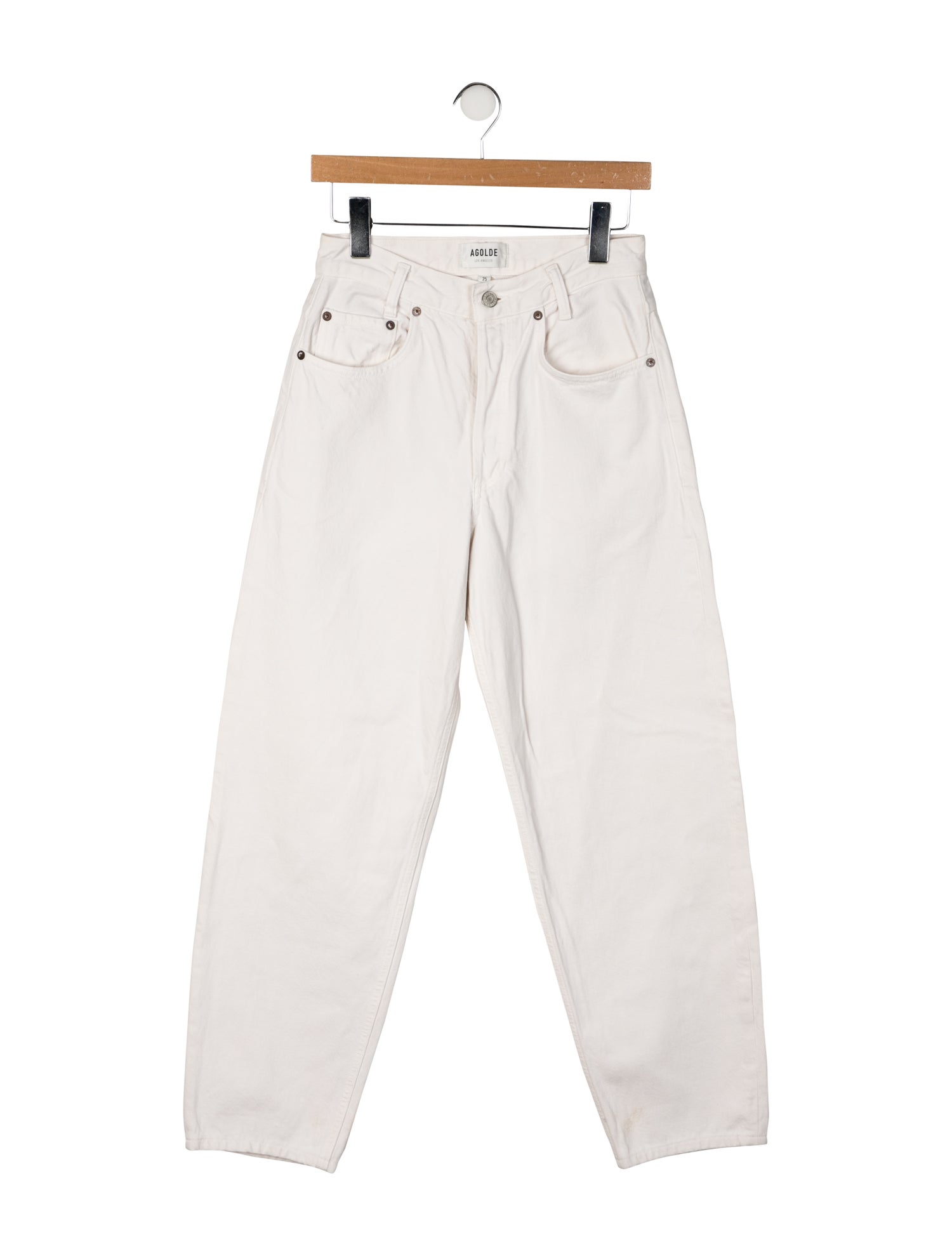 AGOLDE High-Rise Straight Leg Jeans