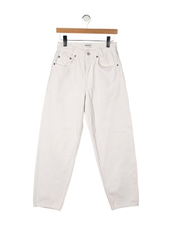 AGOLDE High-Rise Straight Leg Jeans