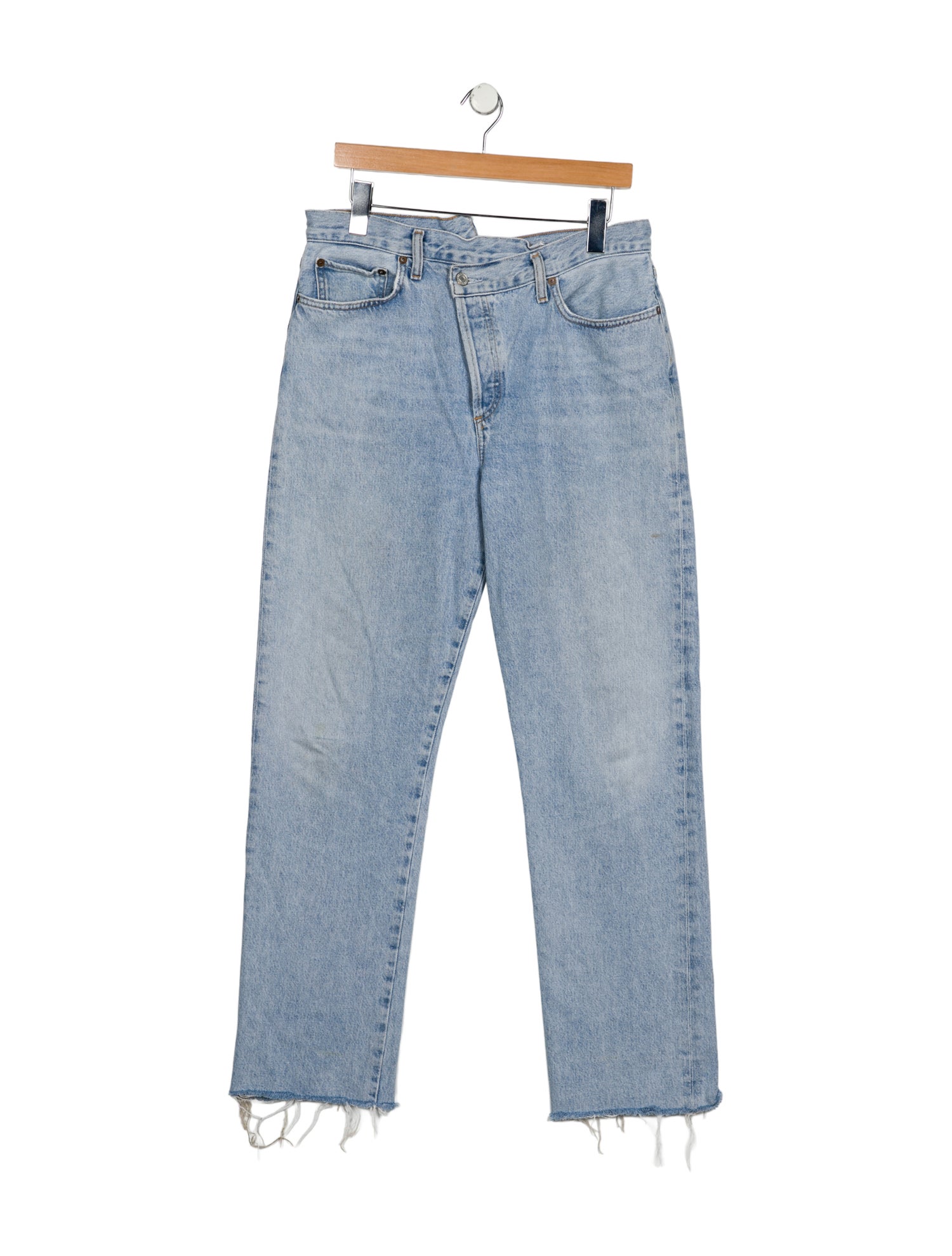 AGOLDE High-Rise Straight Leg Jeans