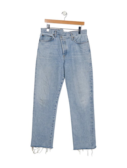 AGOLDE High-Rise Straight Leg Jeans