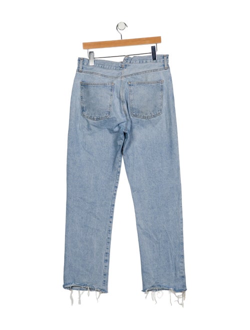 AGOLDE High-Rise Straight Leg Jeans