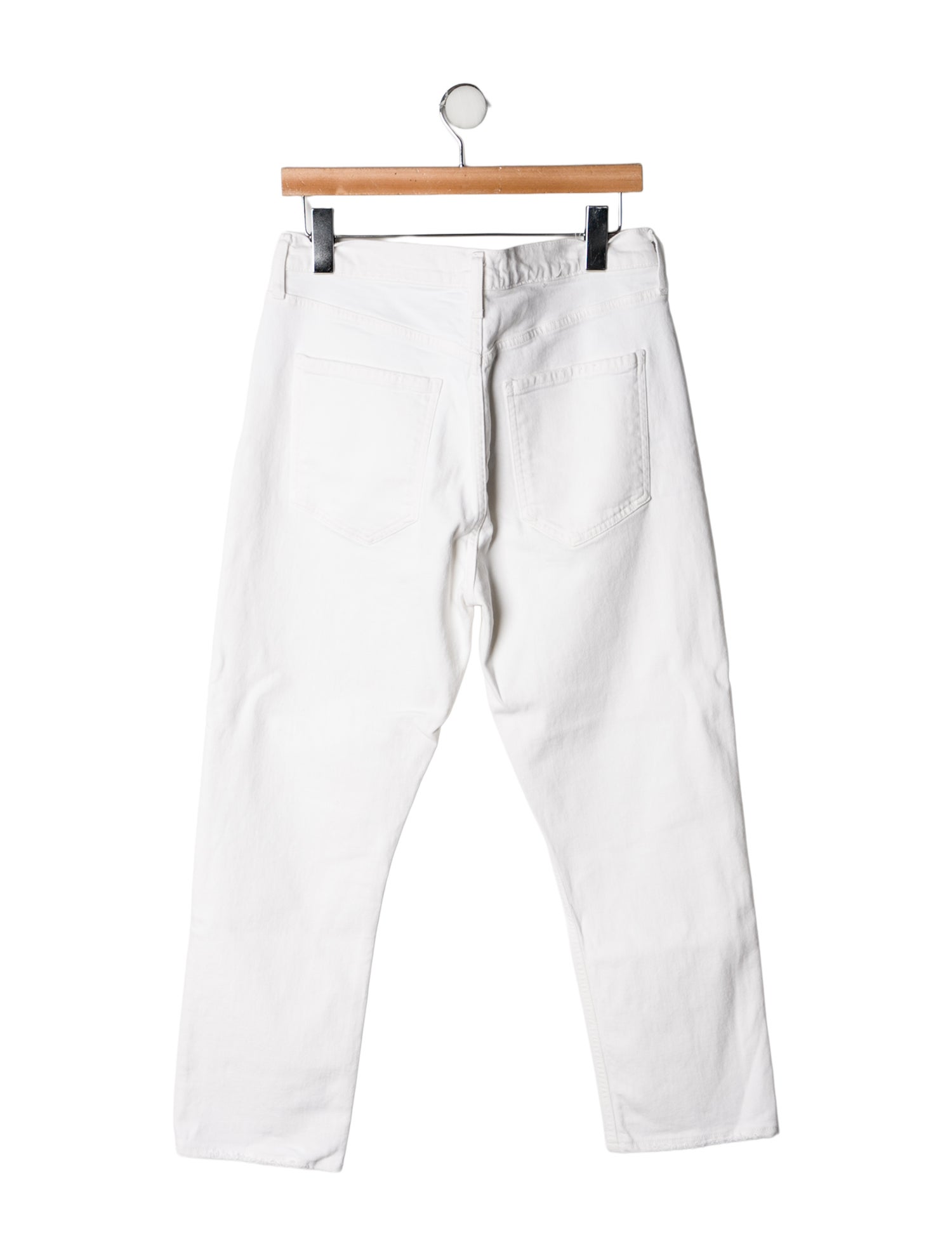 AGOLDE High-Rise Straight Leg Jeans