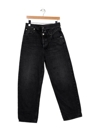 AGOLDE High-Rise Straight Leg Jeans