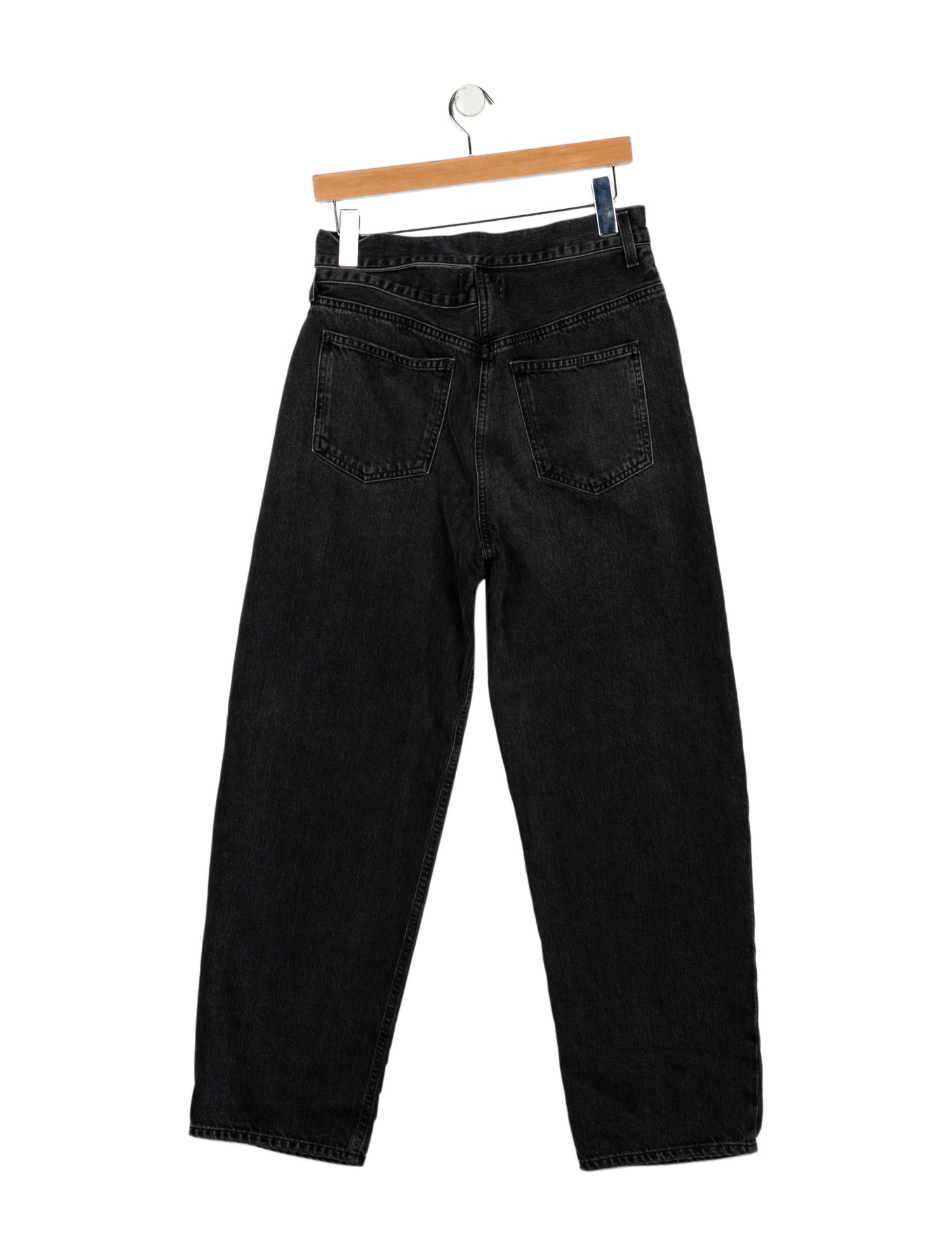 AGOLDE High-Rise Straight Leg Jeans