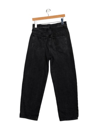 AGOLDE High-Rise Straight Leg Jeans