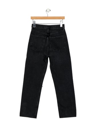 AGOLDE High-Rise Straight Leg Jeans