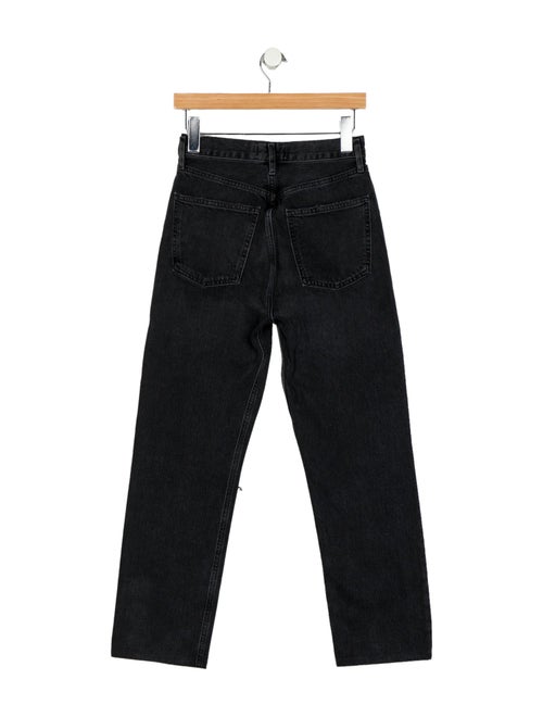 AGOLDE High-Rise Straight Leg Jeans