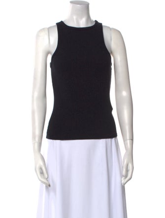 AGOLDE Crew Neck Sleeveless Top