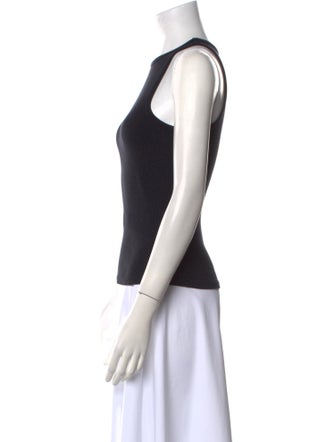 AGOLDE Crew Neck Sleeveless Top